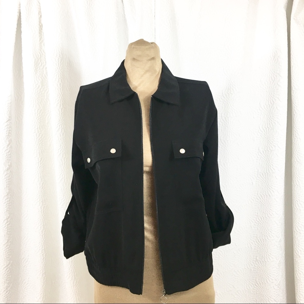 Chico’s black jacket
